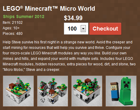 LEGO Minecraft Jinx