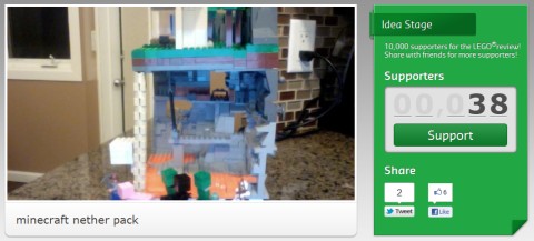 LEGO Minecraft 音ザーパック