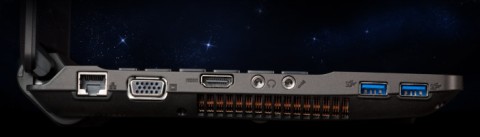Origin PC EON 11S 側面