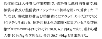 バイオエタノール、稲ワラ収集コスト　茨城県