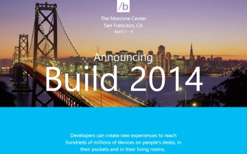 Build 2014 待ち