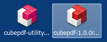CubePDF ユーティリティ インストーラー