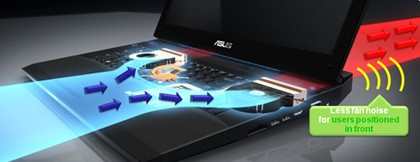ASUS G73SW クーリング