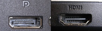 映像端子HDMIとDP