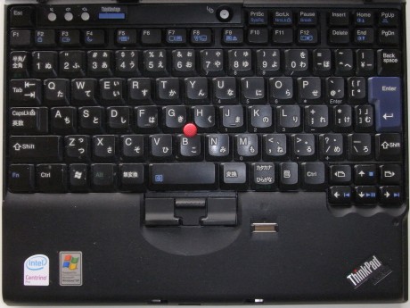 ThinkPad X61キーボード