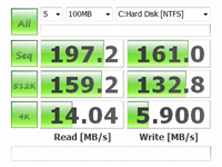 SSD 100MB